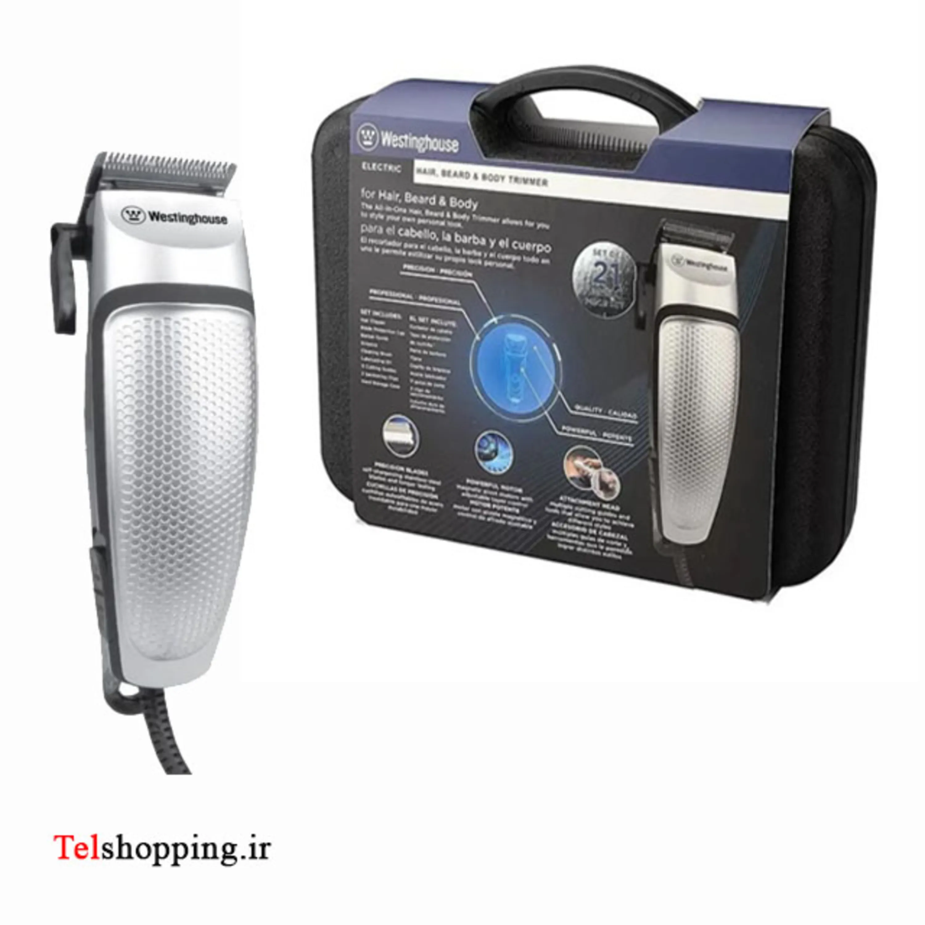 ماشین اصلاح سر و صورت مردانه وستینگهاوس مدل 1143